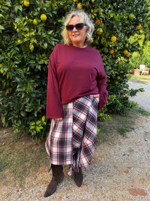 Spódnica VIVIENNE Burro jasna
