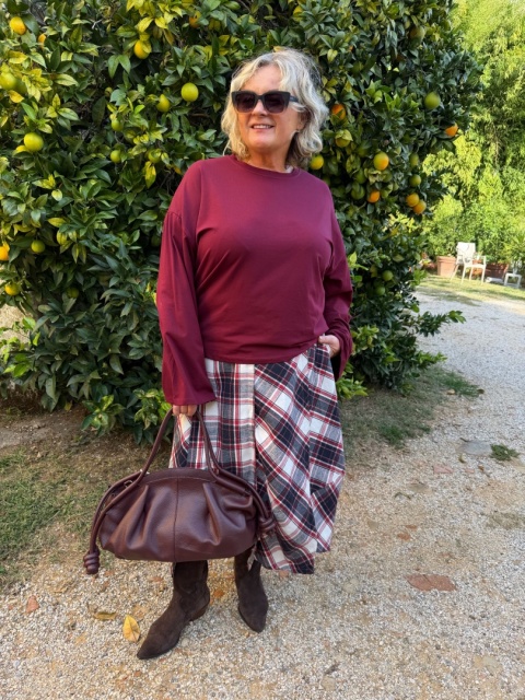 Spódnica VIVIENNE Burro jasna