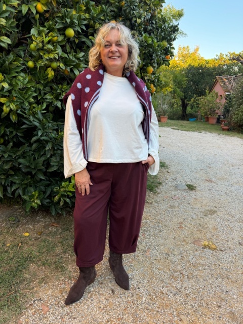 Spodnie Taro — Wendy Trend burgund