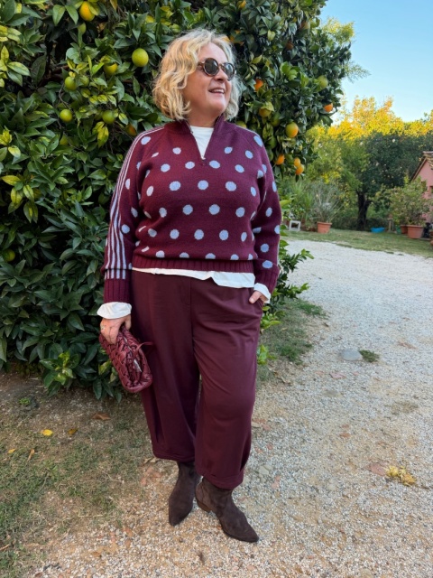 Spodnie Taro — Wendy Trend burgund