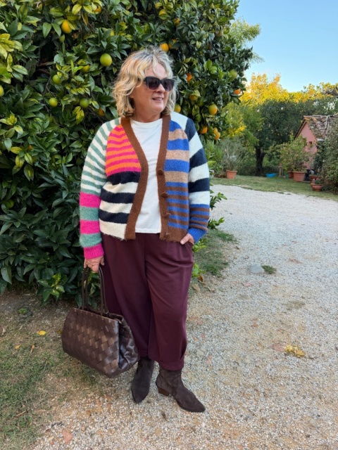 Spodnie Taro — Wendy Trend burgund