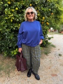 Spodnie ZUNA Burro zielone