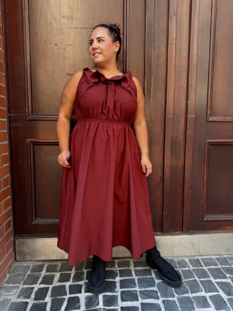 Sukienka Paloma terakota