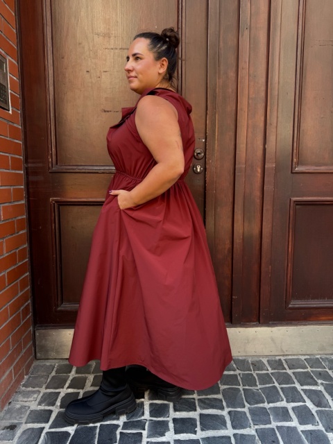 Sukienka Paloma terakota