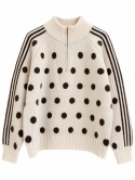 Sweter DOT biały