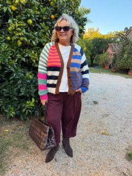 Sweter NINA paski 1