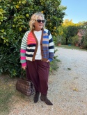 Sweter NINA paski 1