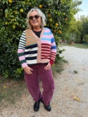 Sweter NINA paski 2