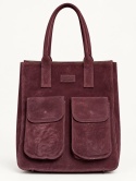 Torebka TOSCA Lether Cuntry burgund