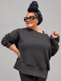 Bluza Viva Rivabella - swobodna forma w kategorii premium szara
