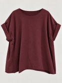 Bluzka Bluza FIDŻI Wendy Trendy burgund