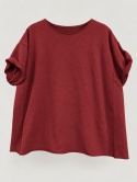 Bluzka Bluza FIDŻI Wendy Trendy bordo