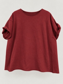 Bluzka Bluza FIDŻI Wendy Trendy bordo