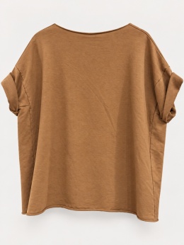 Bluzka Bluza FIDŻI Wendy Trendy cynamon