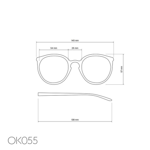 Okulary BOLOGNA 55 OKKIA korekcja