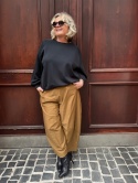 Spodnie Zavira Wendy Trendy – luźny fason | Premium cynamon