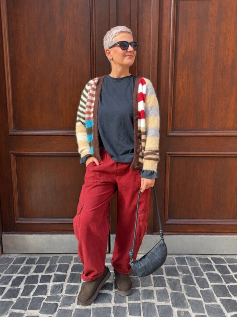 Sweter NINA paski 3