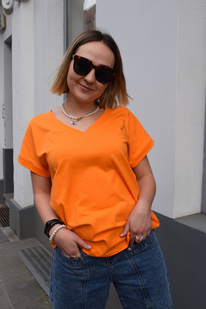 Bluzka Mila orange Bluzka Mila orange