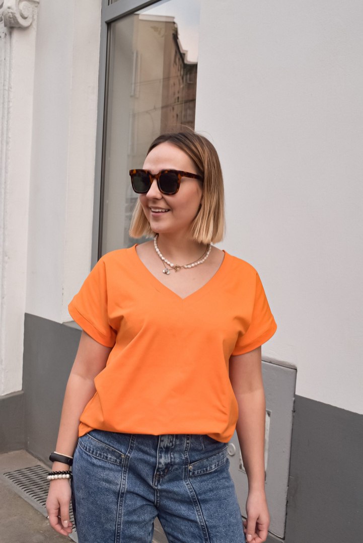 Bluzka Mila orange Bluzka Mila orange