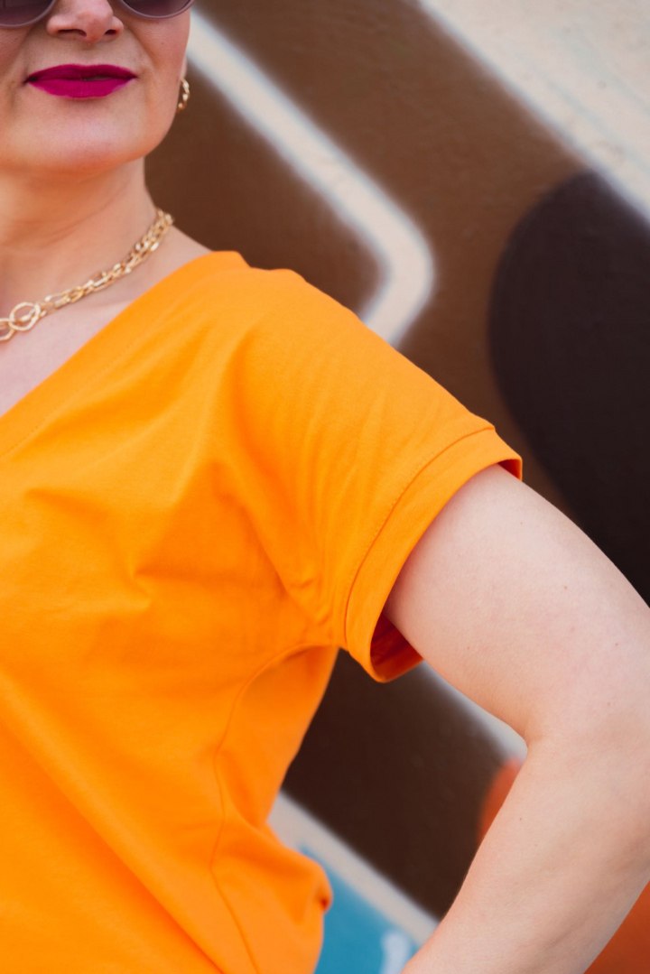 Bluzka Mila orange Bluzka Mila orange