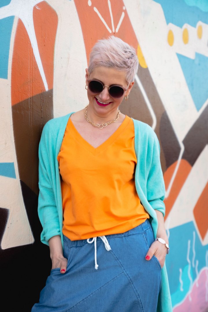 Bluzka Mila orange Bluzka Mila orange