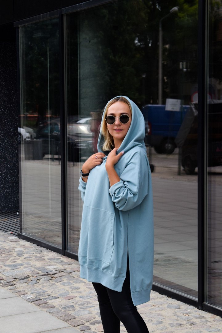 Bluza LUX gołębi błękit Bluza LUX gołębi błękit