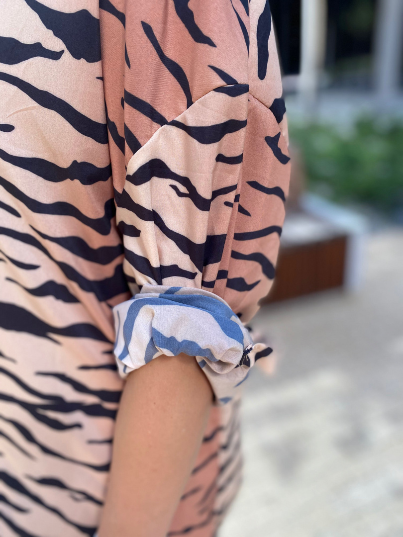 Koszula MADRYT Manilla zebra