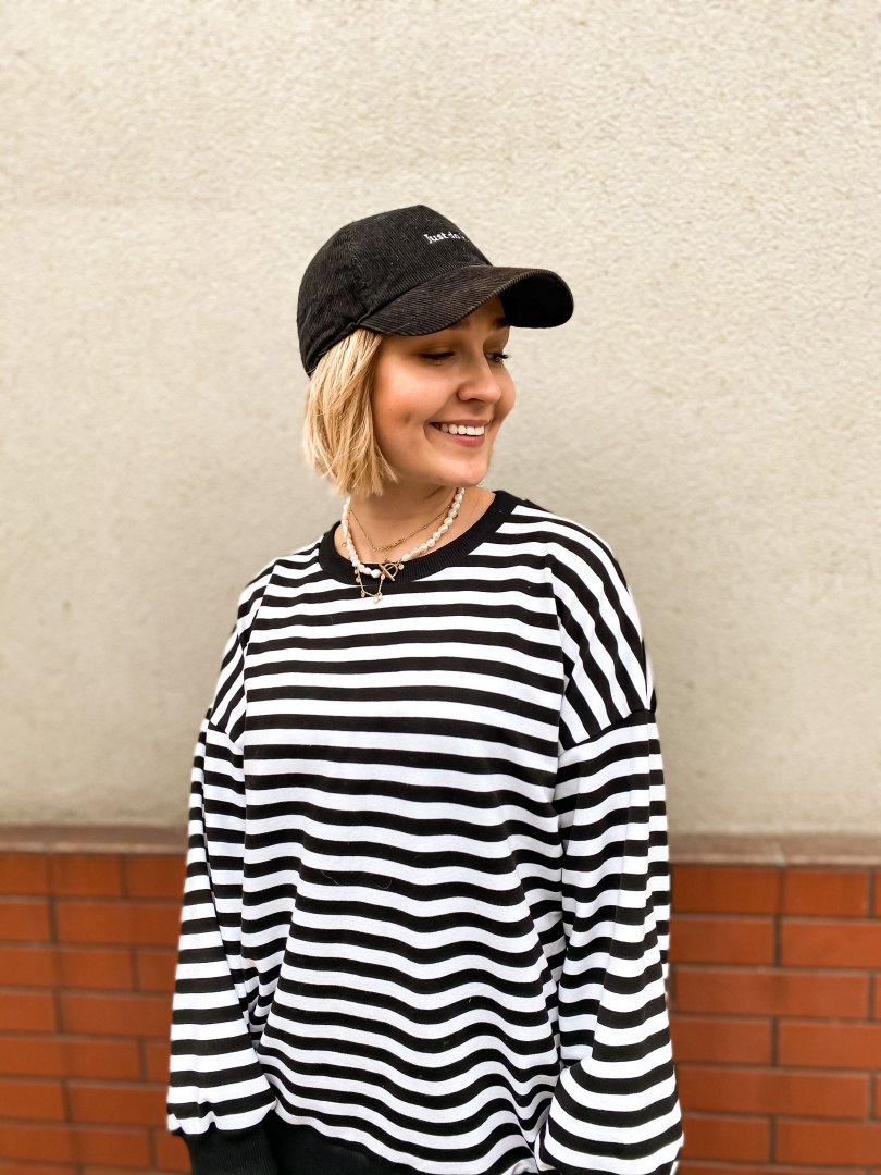 bluza basic w paski bluza basic w paski