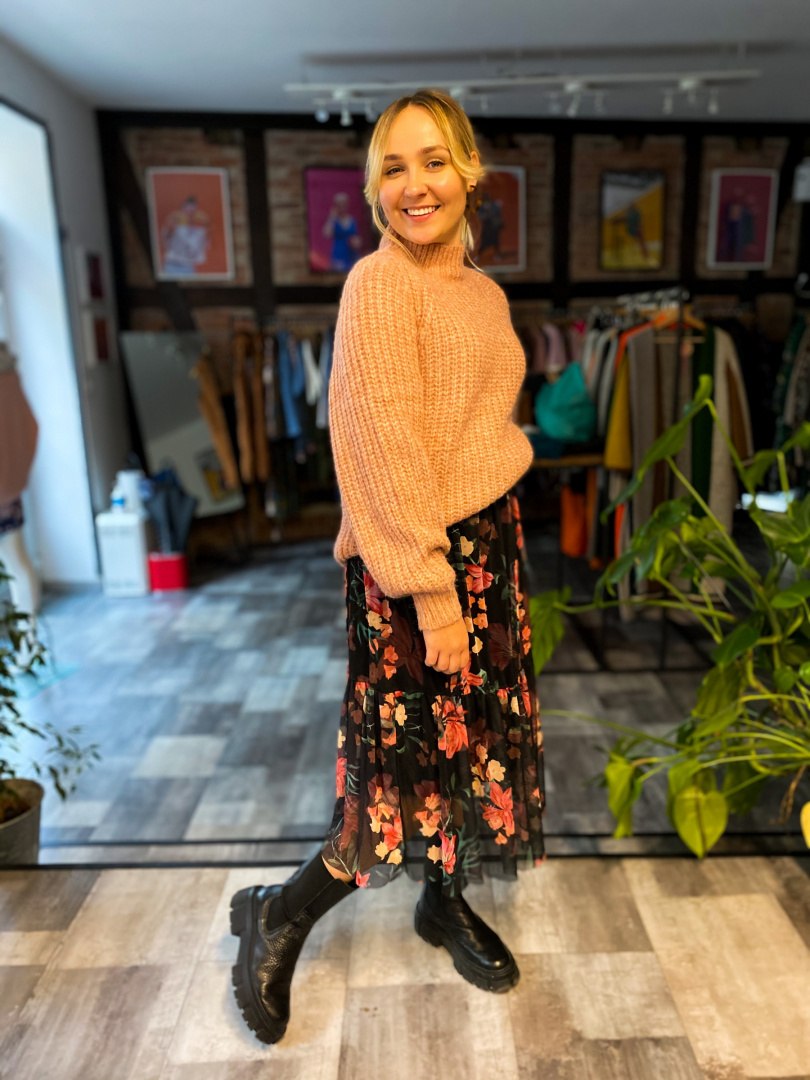 sweter pudrowy sweter pudrowy