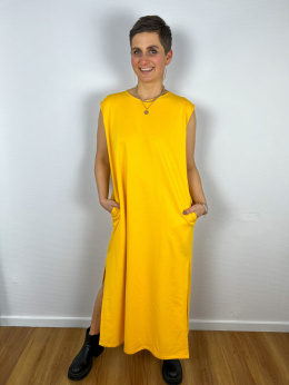 Sukienka VILA Wendy Trendy żółta