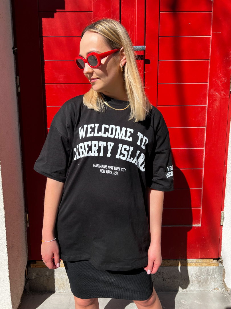 Tshirt bluzka MILA czarna Tshirt bluzka MILA czarna