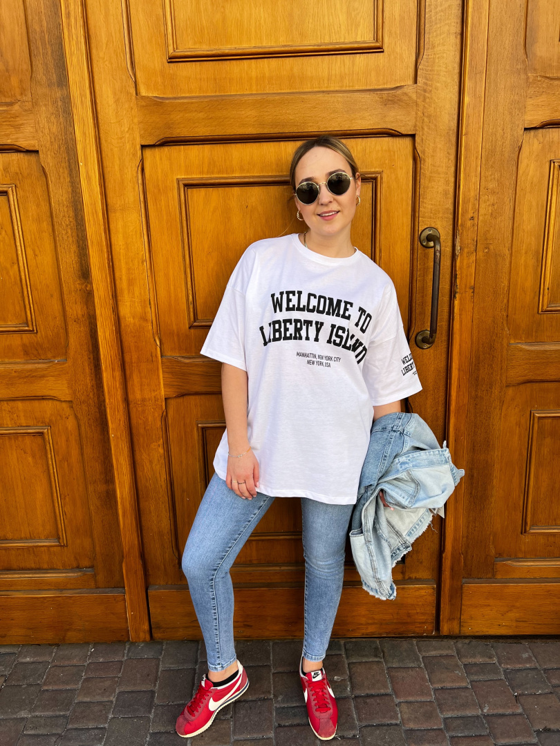 Tshirt bluzka MILA biała Tshirt bluzka MILA biała