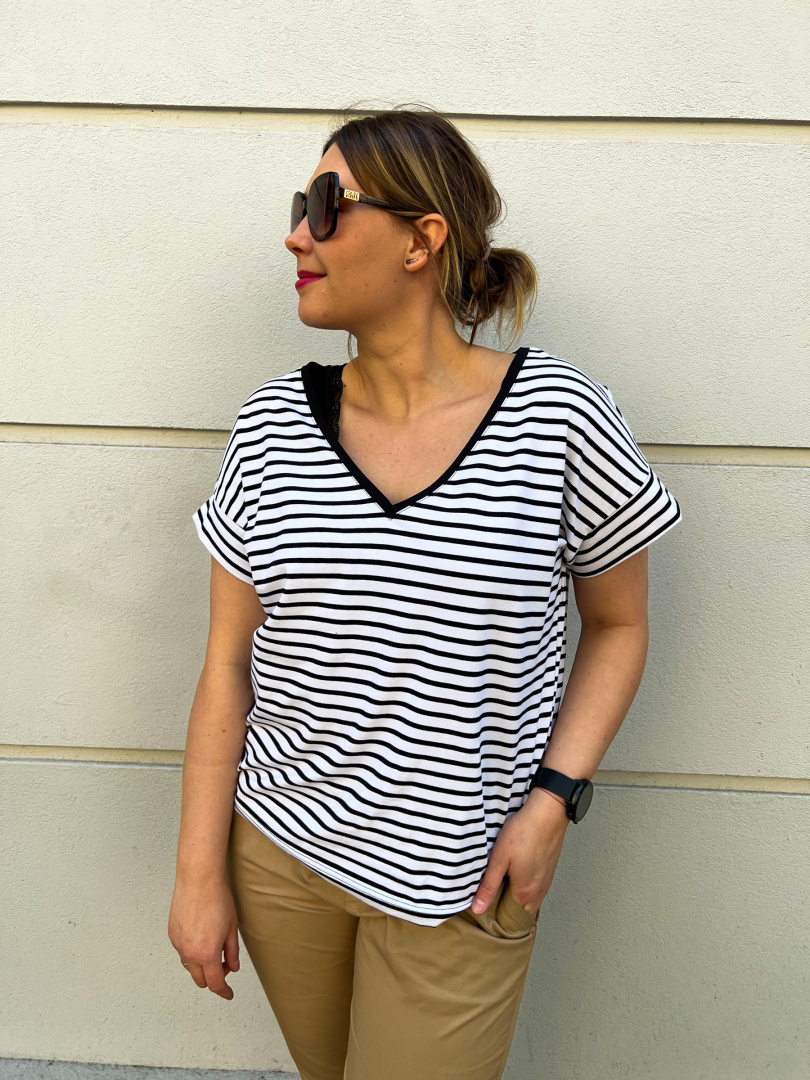 Bluzka AMALFI white Bluzka AMALFI white
