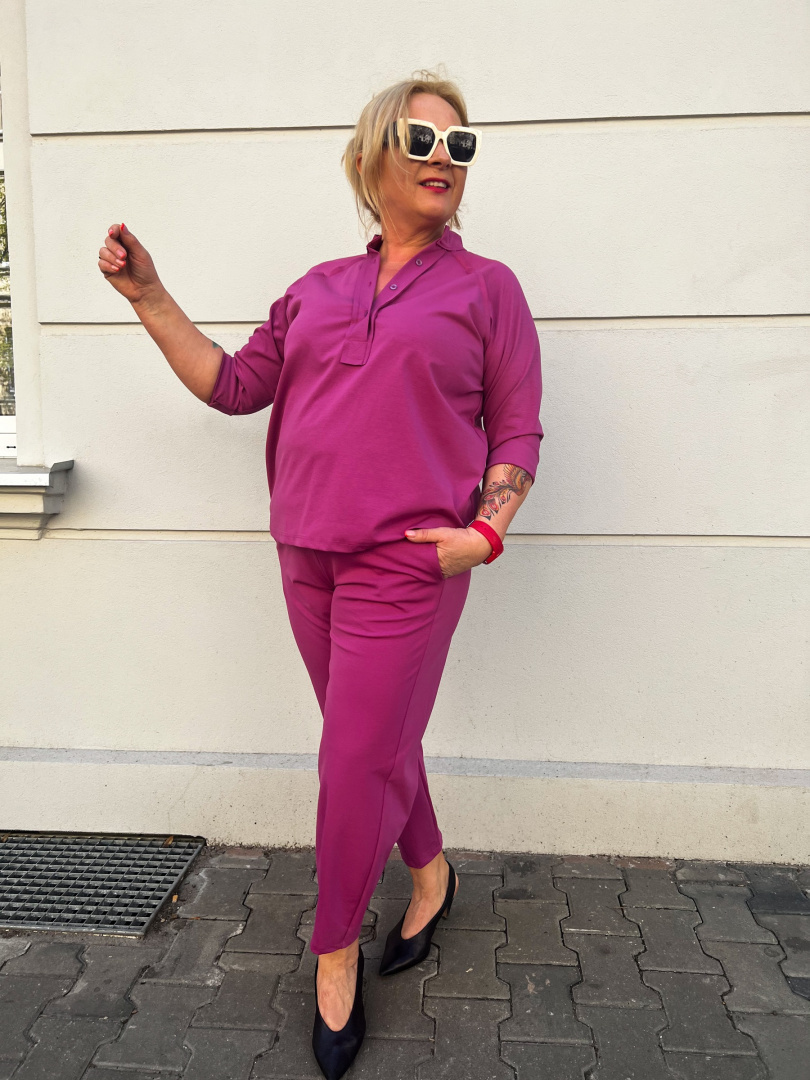 Bluzka FOX Wendy Trendy amarant Bluzka FOX Wendy Trendy amarant