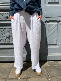Spodnie HILARY białe
