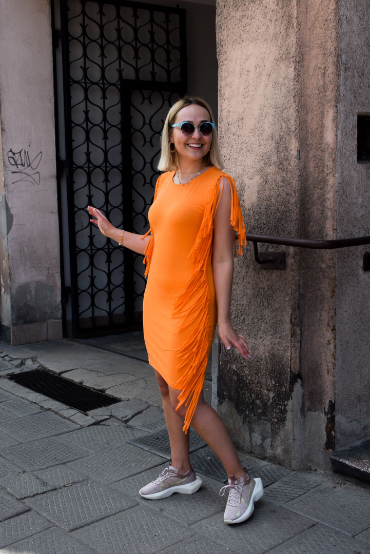 Sukienka SARA orange
