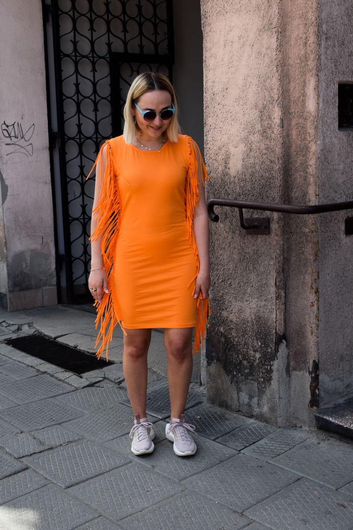 Sukienka SARA orange