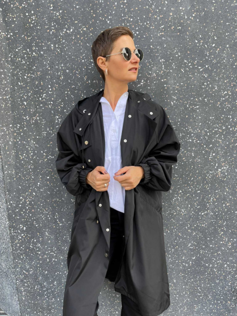 czarna parka czarna parka