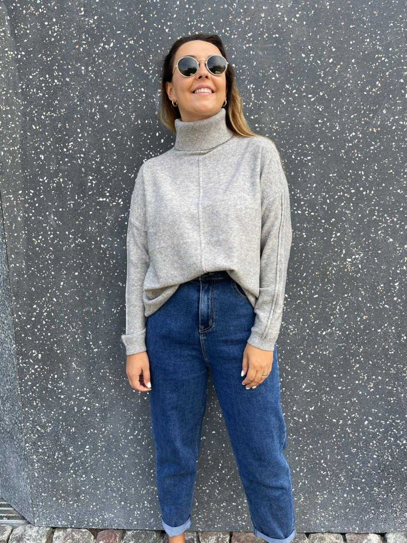 Sweter MOMO szary Sweter MOMO szary