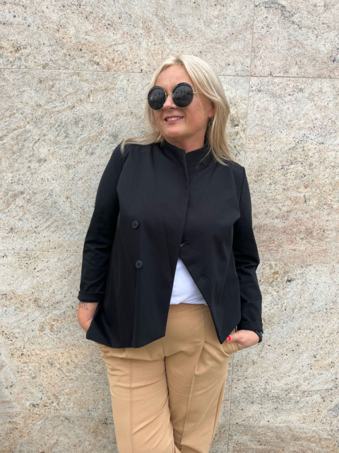 Żakiet POLO Wendy Trendy czarny Żakiet POLO Wendy Trendy czarny