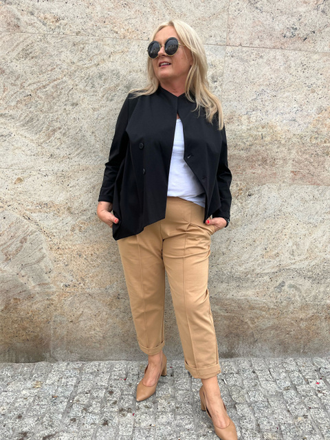 Żakiet POLO Wendy Trendy czarny Żakiet POLO Wendy Trendy czarny