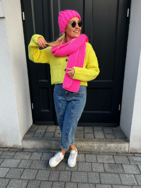 Sweter DIVI limonka Sweter DIVI limonka