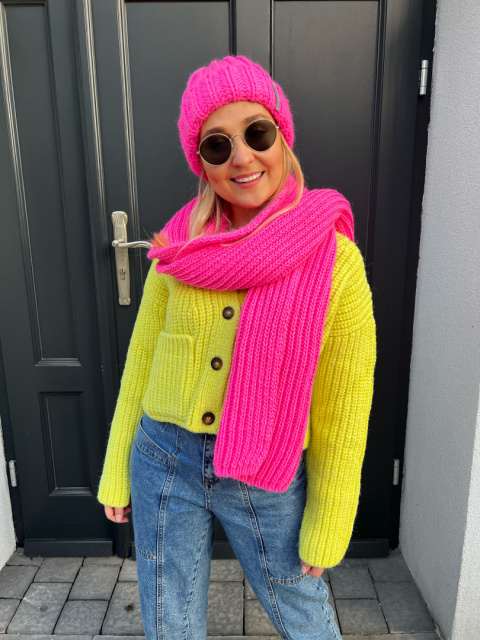 Sweter DIVI limonka Sweter DIVI limonka