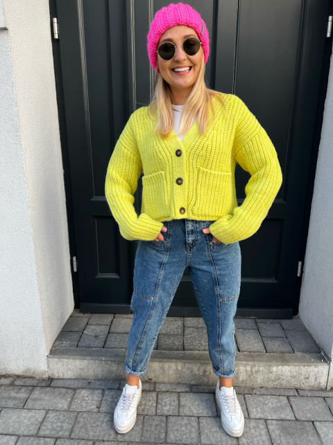 Sweter DIVI limonka Sweter DIVI limonka