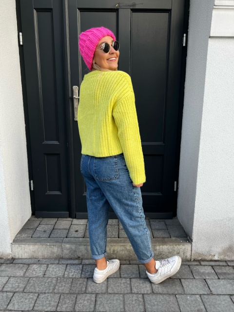 Sweter DIVI limonka Sweter DIVI limonka