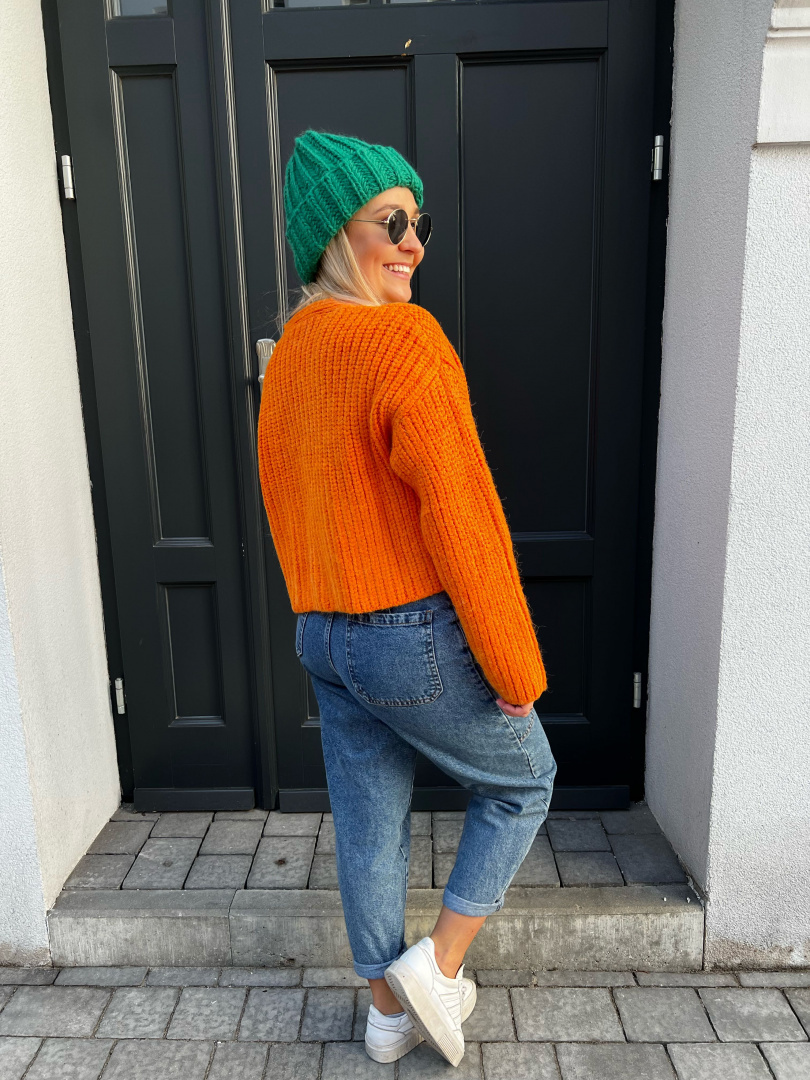 Sweter DIVI orange