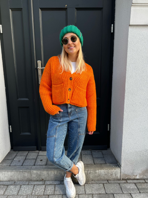 Sweter DIVI orange Sweter DIVI orange