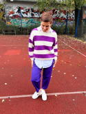 Sweter LOTTA fiolet