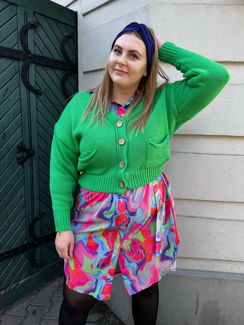 Sweter PORTO zieleń Sweter PORTO zieleń