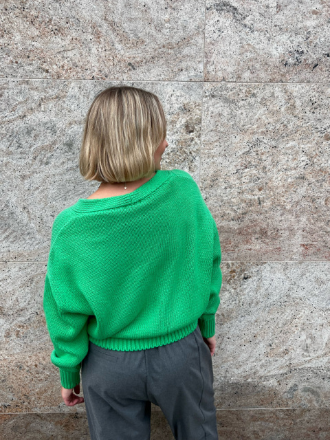 Sweter PORTO zieleń Sweter PORTO zieleń